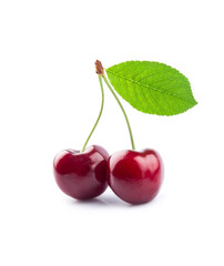 Sweet cherry closeup