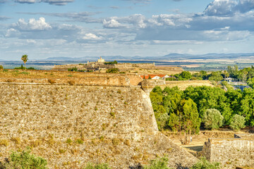 Elvas historical center, Portugal, HDR Image