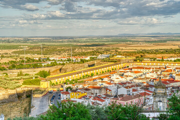 Elvas historical center, Portugal, HDR Image