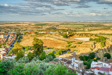 Elvas historical center, Portugal, HDR Image