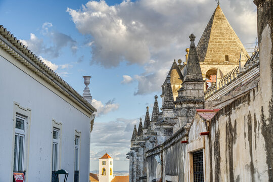 Elvas historical center, Portugal, HDR Image