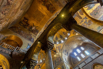 Ceiling mosaics of the St Mark's Basilica in Venice