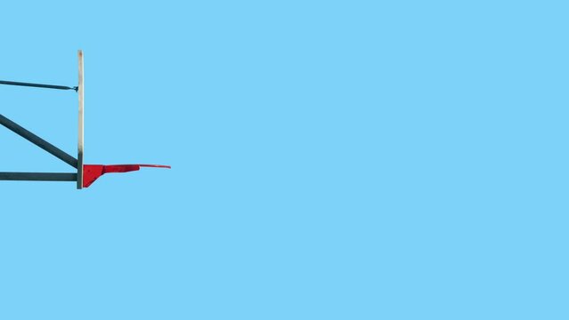 Animation Of A Basketball Jump Shot, With Alpha Channel