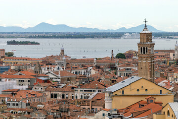 View of Venice from the St Mark's Campanile