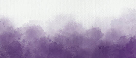 Abstract purple watercolor background - obrazy, fototapety, plakaty