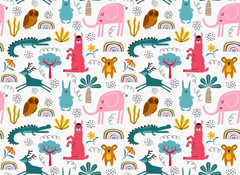 pattern, animal, animals, seamless, animal pattern, 