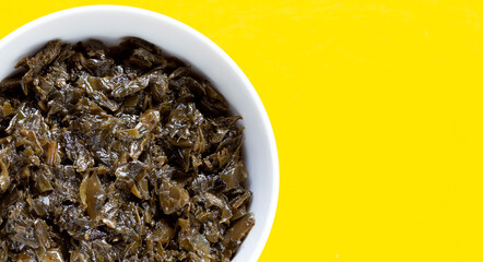 Olive Pickled Green Mustard with Mushroom