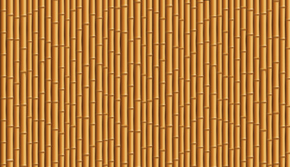 Bamboo fence. Textured background with wooden pattern