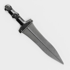 Realistic 3D Render of Roman Dagger