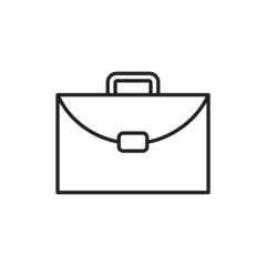 Business portfolio icon. High quality black vector illustration..