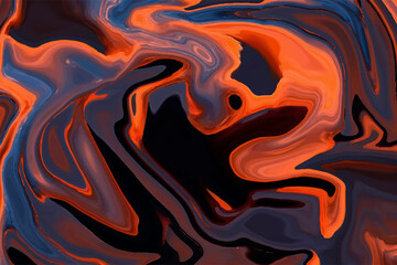 Colorful Liquid Background desing, Fluid painting abstract texture,aet technique. can be used for background or wallpaper