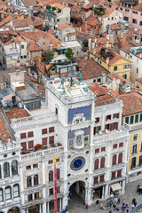 Fototapeta na wymiar View of Venice from the St Mark's Campanile