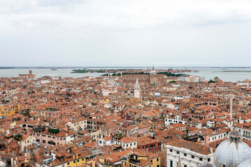 View of Venice from the St Mark's Campanile