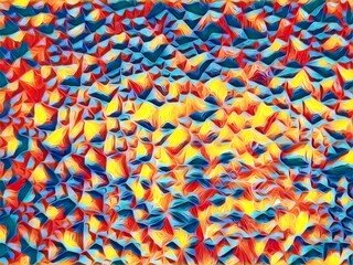 bright creative patterns and designs in primary colours