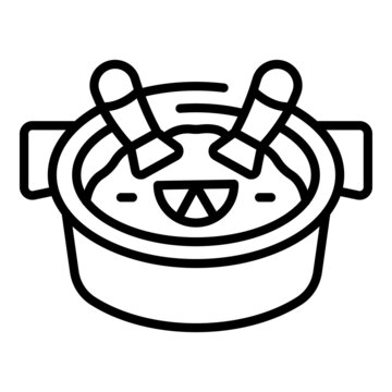 recommend clip art: Rice paella icon outline vector. Spanish food. Cooking cuisine