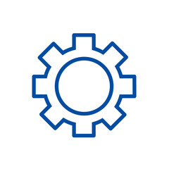 gear icon with simple design