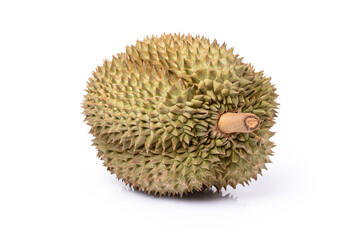 durian isolated on white background