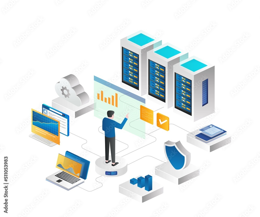 Poster server network cloud technology