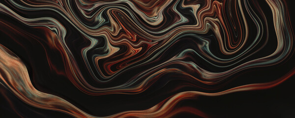 Obraz premium Abstract wavy line glitter background