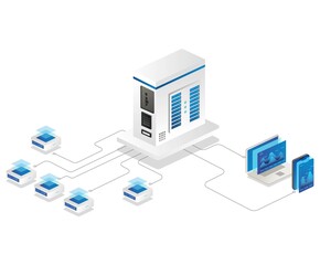 Analysis server network