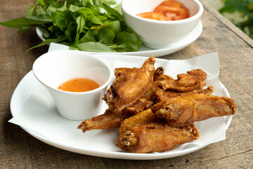 Fried Chicken Wings with Fish Sauce