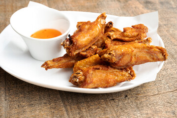 Fried Chicken Wings with Fish Sauce