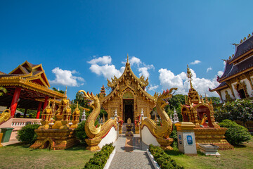 Temples in Thailand, beautifully created, beautiful culture.