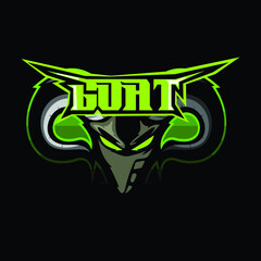 Goat Ram Sheep mascot esport © Andri Dwiyono