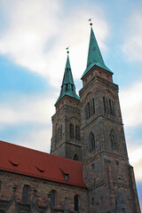 Church of  St. Lorenz  in Nuremberg, Germany	
