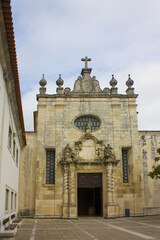 Fototapeta na wymiar Cathedral of Aveiro or Church of São Domingos in Aveiro, Portugal
