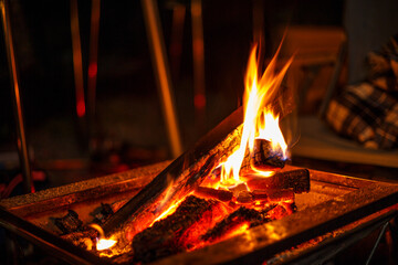 CAMP　キャンプ　焚き火