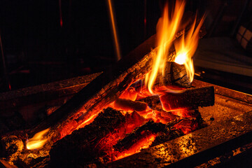 CAMP　キャンプ　焚き火