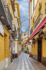 Fototapeta na wymiar Street in Sevilla, Spain