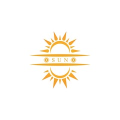 Sun Vector illustration Icon