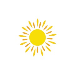 Sun Vector illustration Icon