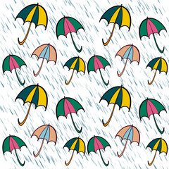 autumn,autumn leaves,autumn weather,rain,umbrellas,colored umbrellas,snow,weather conditions,umbrellas from rain and snow