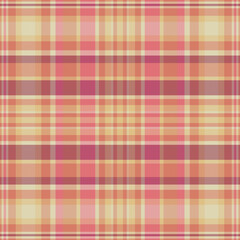 Tartan plaid pattern with texture and warm color.
