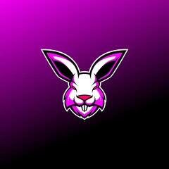 angry rabbit esport logo