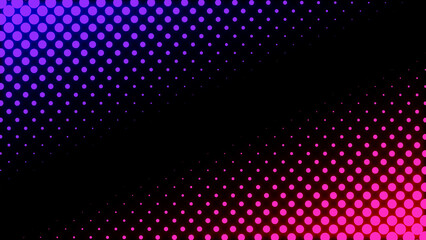 Neon Gradient Dot Pattern 80s-90s Style