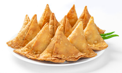 Aloo Samosa or Potato Samosa is a highly eaten snack in the world. It is prepared with mashed potatoes and spices and then stuffed in a thin dough sheet.