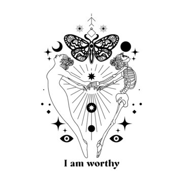 I am worthy BW