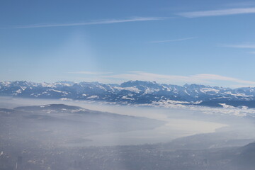 Fototapeta premium clouds over the mountains