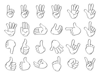 Fototapeta premium Hand doodle line art cartoon style
