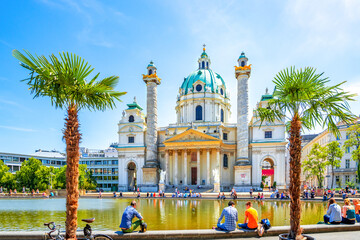 Karlskirche, Wien, Österreich 