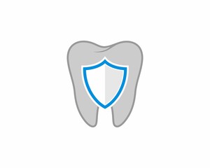 Teeth and shield protection in the middle