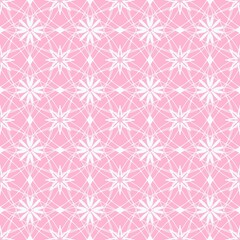 seamless background, flowers, stars, snowflakes, knitting, linear pattern, endless texture, wallpaper, paper background, textiles, fabric, packaging, holiday