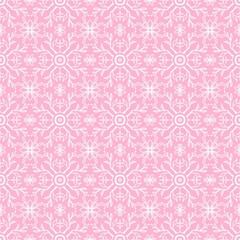 seamless background, flowers, stars, snowflakes, knitting, linear pattern, endless texture, wallpaper, paper background, textiles, fabric, packaging, holiday