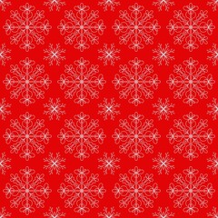 seamless background, flowers, stars, snowflakes, knitting, linear pattern, endless texture, wallpaper, paper background, textiles, fabric, packaging, holiday