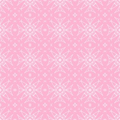 seamless background, flowers, stars, snowflakes, knitting, linear pattern, endless texture, wallpaper, paper background, textiles, fabric, packaging, holiday