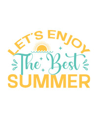 Summer t shirt, mug design